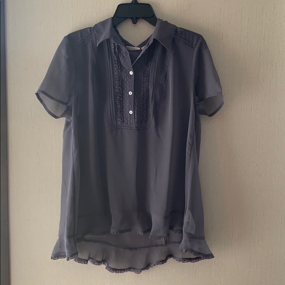 Purple blouse